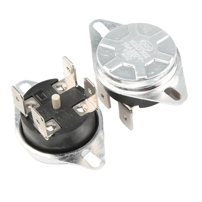 KSD302 KSD305M Manual Auto Reset Bakelite Thermostat Bipolar Thermal Cut Switch for Calentador Water Heater Electric Household