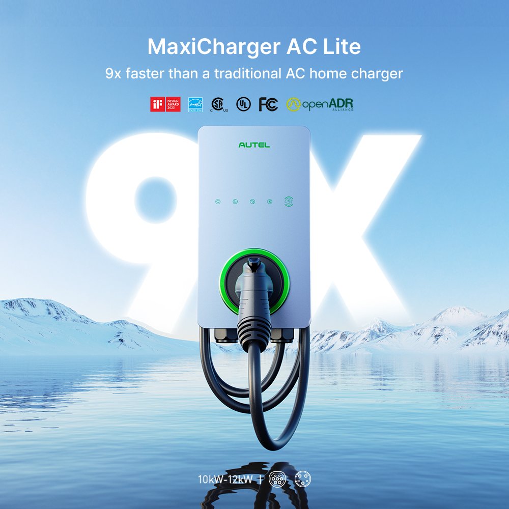 Autel Car Ev Charging Station Wallbox Ev Charger Price Electric Vehicle Car Charging Stations Pile