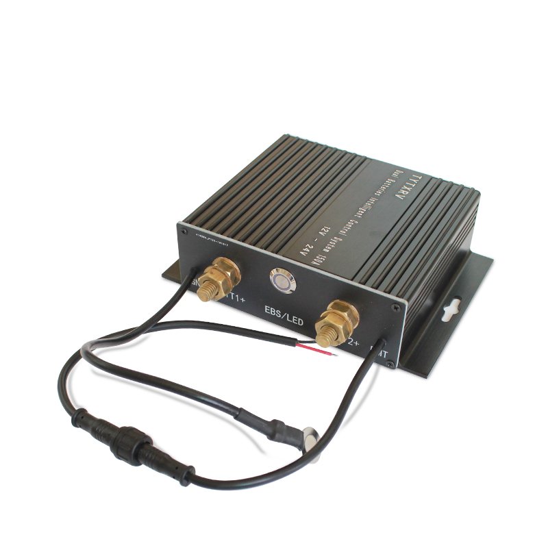 RV Parts 12V 24V 150A Black Color Caravan Intelligent Dual Battery Isolator in Auto Switches