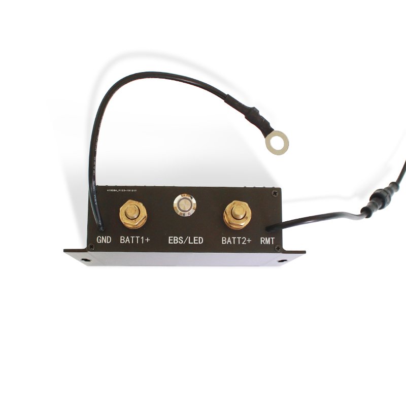 RV Parts 12V 24V 150A Black Color Caravan Intelligent Dual Battery Isolator in Auto Switches
