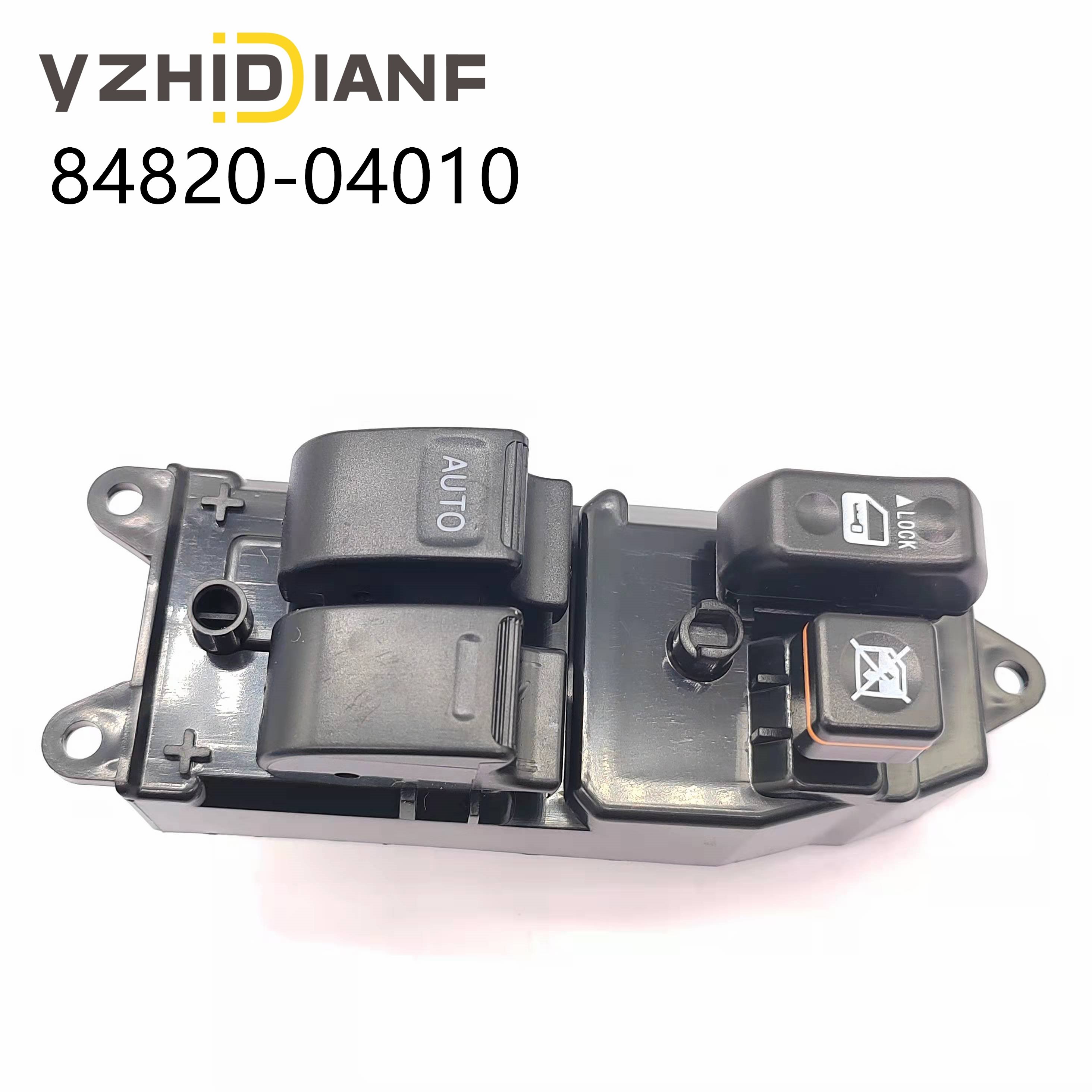 Power Window Switch Assembly Front 8482004010 84820-04010 for Toyota Tundra Solara Sienna 1998-2006