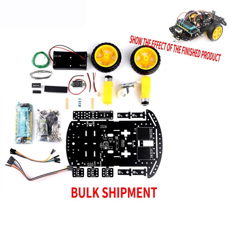 Wholesale price Easy installation Smart Robot Car Chassis Kits with 4 Wheels