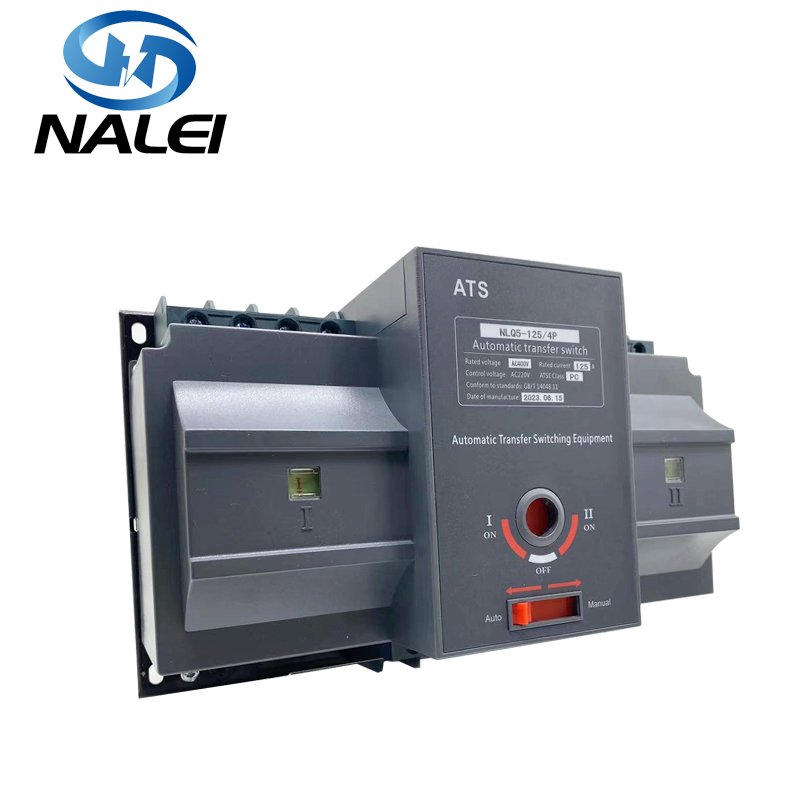 NLQ5-125/4P Ats 100 Amp 4 Pole Automatic Generator Transfer Switch Dual Power Automatic Transfer Switch