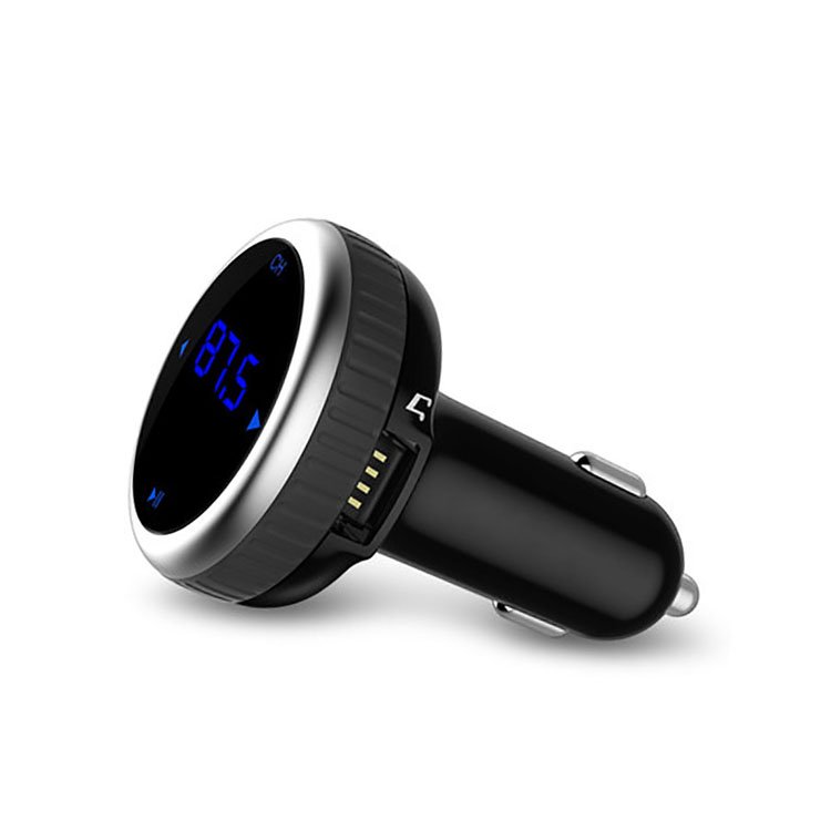 Manufacturer Wholesale Car Mp3 Blue Tooth Player Car Audio Fm Radio Usb Player Car Kit with Battery Check