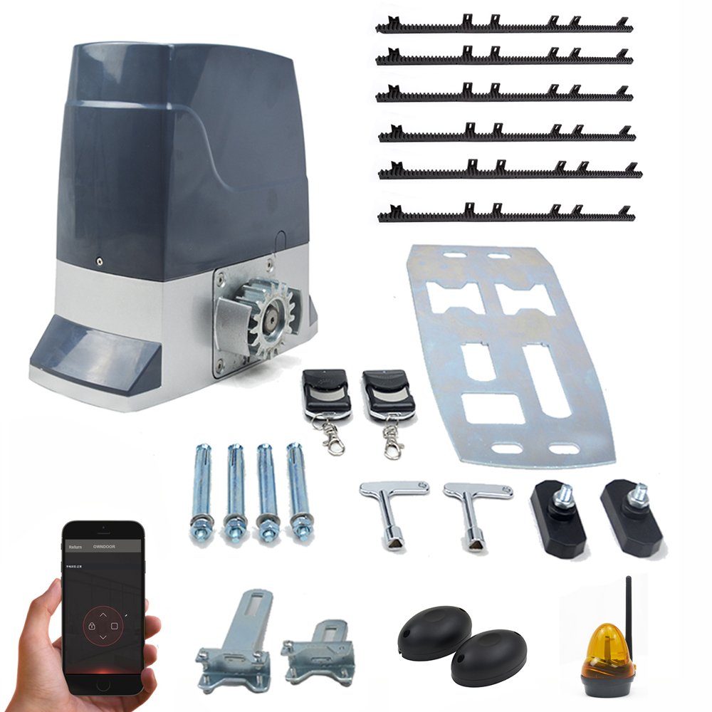 1200KG Security Gate Motor Set Auto Gate System Sliding Gate Opener Dc