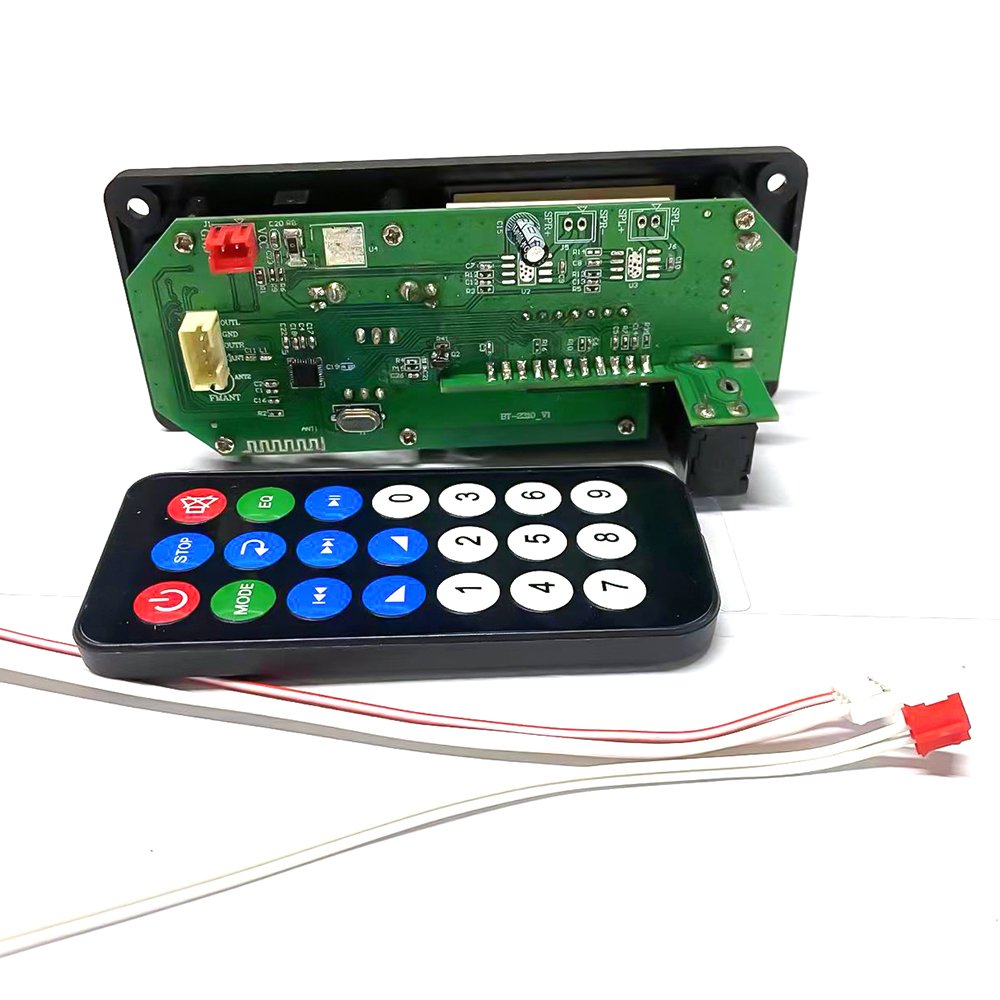 12V 24V 2*50W Bluetooth Kit with Recording Echo Karaoke MP3 Bluetooth Audio Amplifier Board