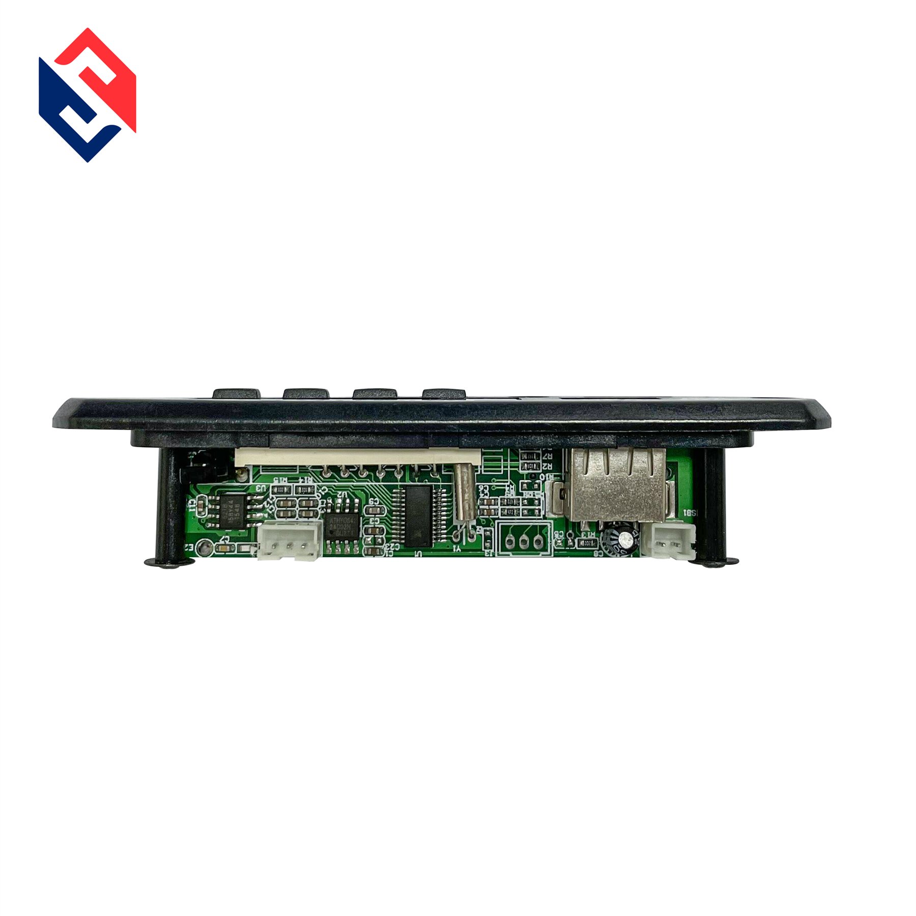 MP3 Decoder of Car Display Screen 12v 5v Mp4 Red Color Black Cables Bluetooth Card Usb Sound Card SFD Manufacturer SKD assembly