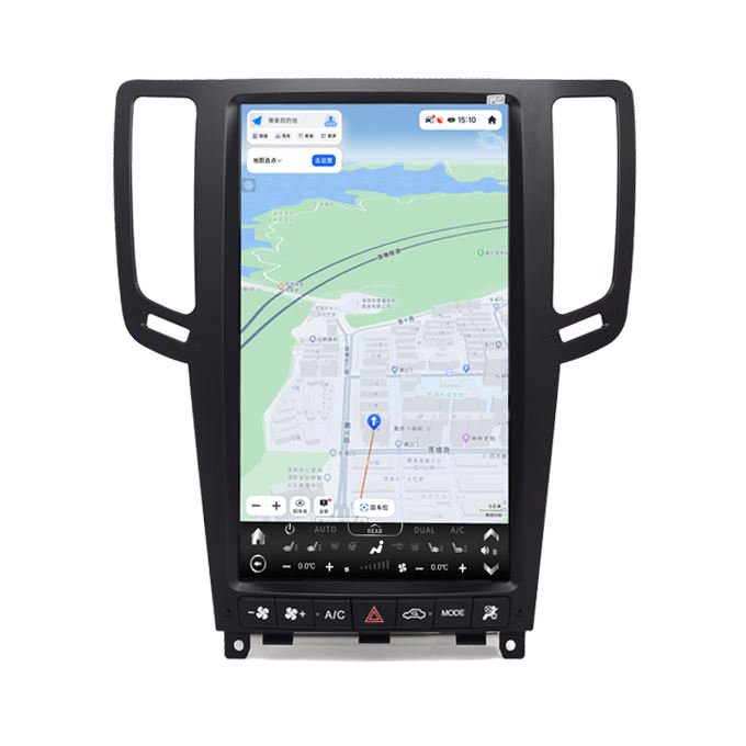 13.6 Inch Android Car Vertical Touch Screen Radio for Infiniti G35 G37 Q60 Q40 2007 2010 2013 Body Kits Gps Navigation