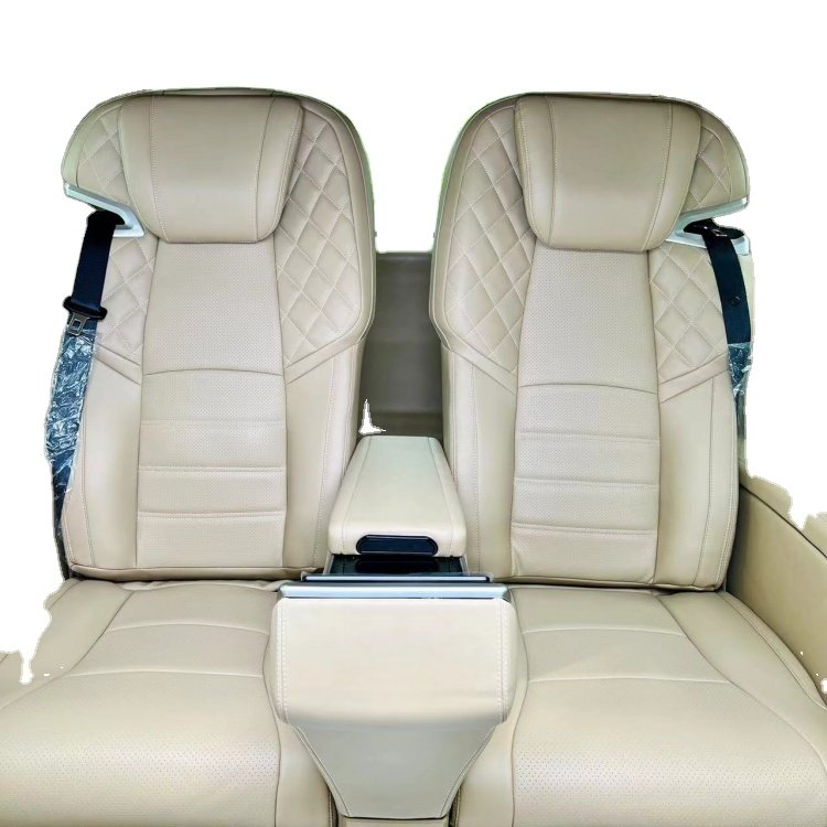 High Quality Luxury VIP Auto SUV Rear Seats Kit Custom Factory Design with Center Console & Rear Armrest for LC300