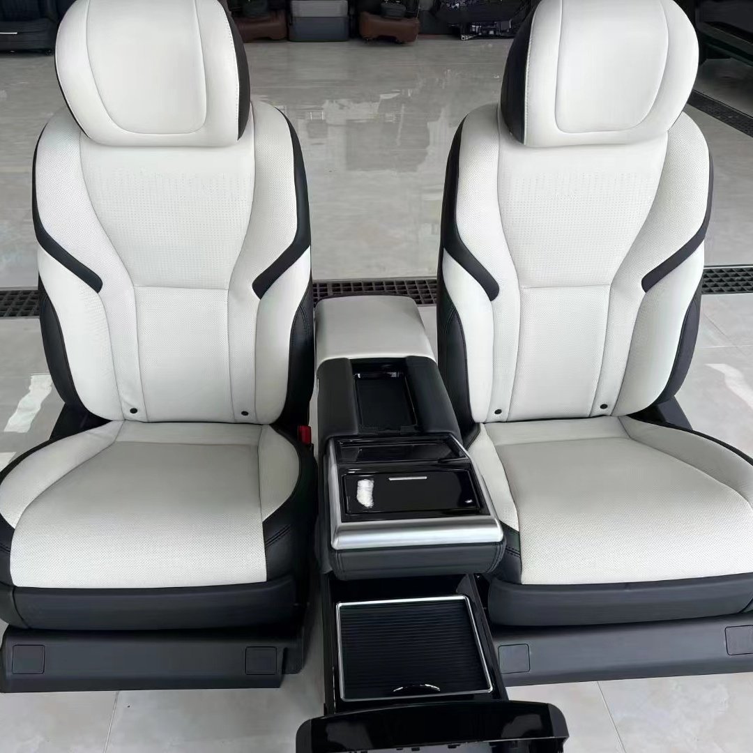 High Quality Luxury VIP Auto SUV Rear Seats Kit Custom Factory Design with Center Console & Rear Armrest for LC300