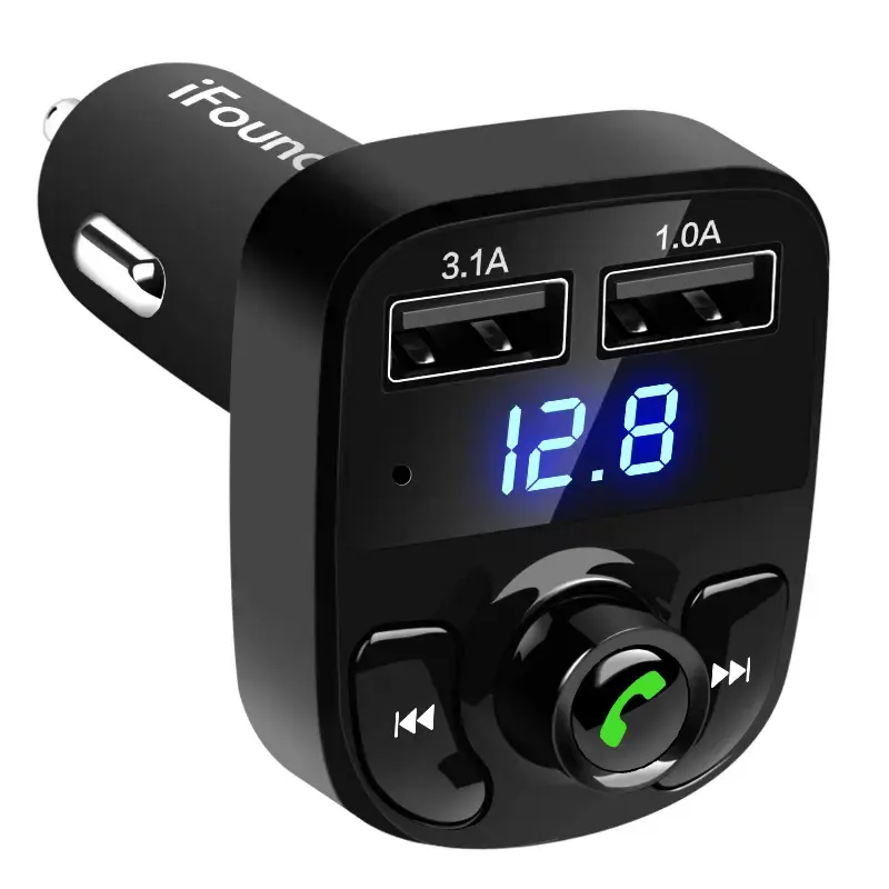 Hot Selling MP3 Player Handsfree Car Kit Radio Adapter Wireless Transmitter and Receiver