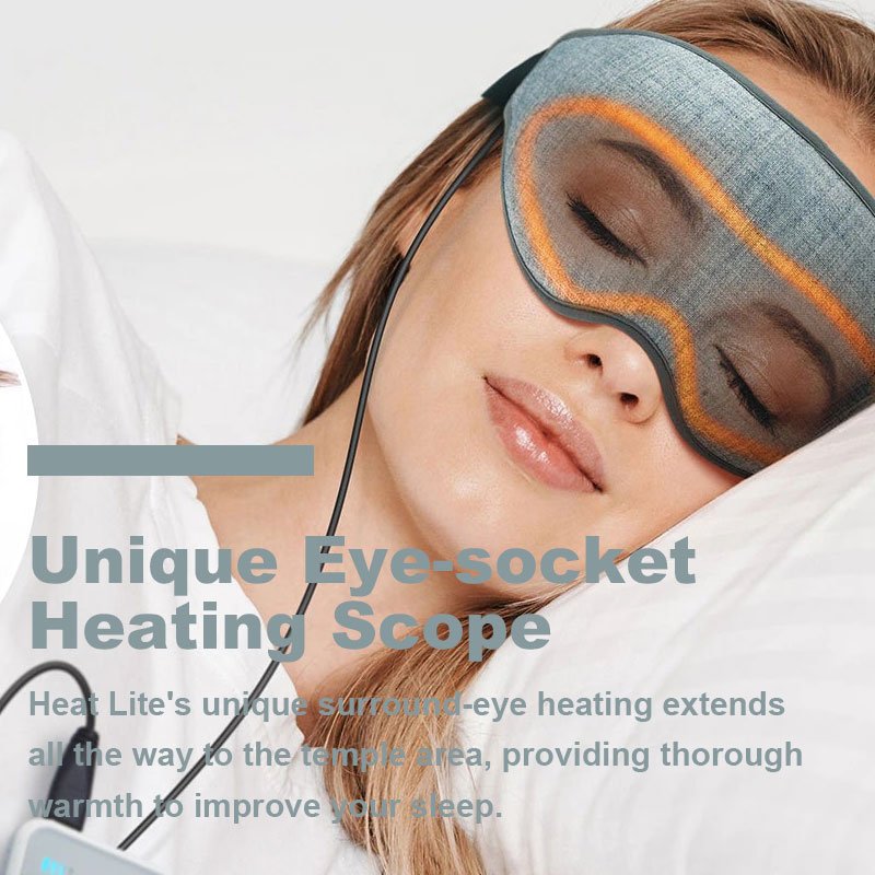 Massage Equipment With-heat Compression Care Electric Device Auto Switch Off in 30 Mins Sleep Mask Instead Eye Massager