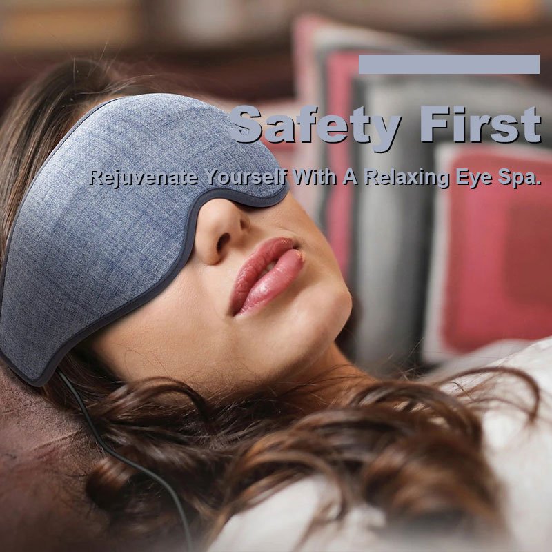 Massage Equipment With-heat Compression Care Electric Device Auto Switch Off in 30 Mins Sleep Mask Instead Eye Massager