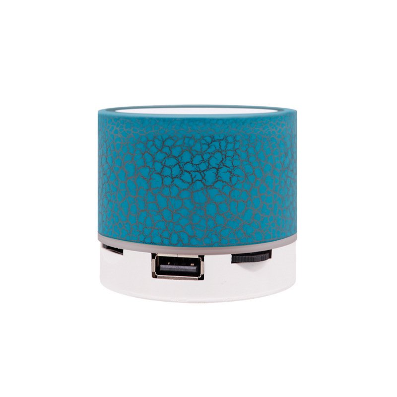 Blue Tooth Car Kit Speakerphone Portable Wireless Blue Tooth Speaker 3W Stereo Sound Mini Blue Tooth Speaker with RGB Light