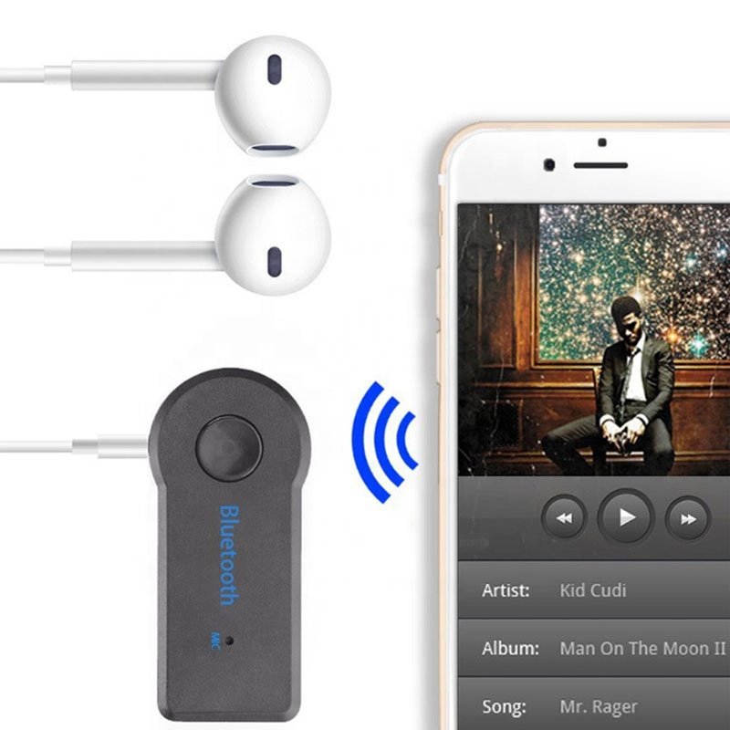 Audio Transmitter Adapter Headphone Wireless AUX 3.5mm Jack for TV PC Kit Car Music Wireless Bluetooth Audio Receiver Handsfree