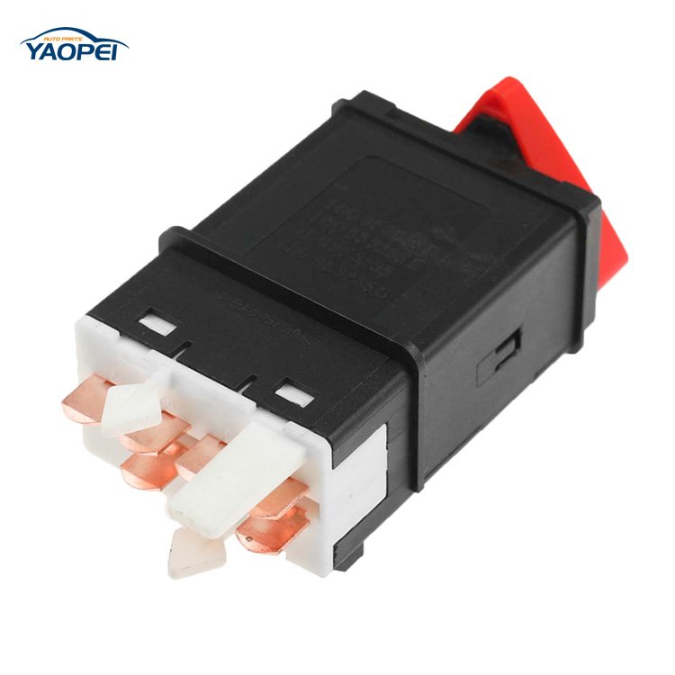 YAOPEI Emergency Lights Warning Button 6N0953235C for VW Wolf T4 Bus