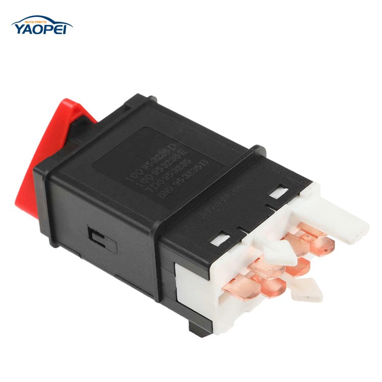 YAOPEI Emergency Lights Warning Button 6N0953235C for VW Wolf T4 Bus