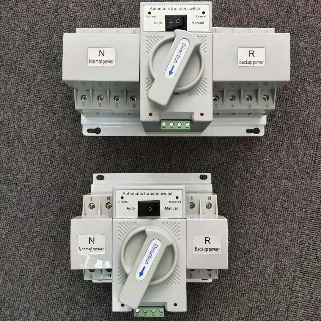 SeanRo Ats Automatic Changeover Switch 2P 63A 230V ATS Switch Automatic Transfer