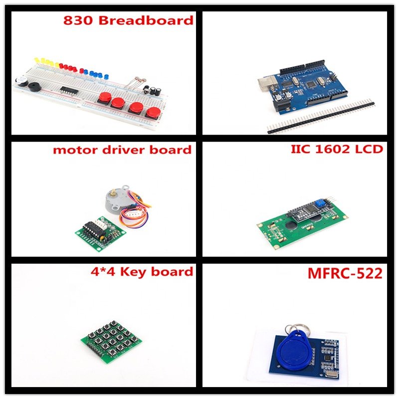 NEWEST RFID Starter Kit for Arduino UNO R3 Upgraded Version Learning Suite With Retail Box