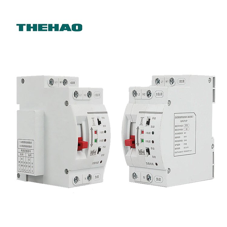 Ats Switch Automatic Transfer Switch THS1-63NJT 50/60Hz 220v Ats-63/2p Dual Power Auto & Manual 63 Amp Switching Device Price
