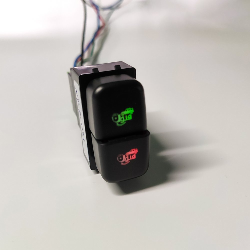 Waterproof Toggle Switch Fog Lamp Switch With 4 Line 12V Car Auto on OFF Push Button Switch for Toyota FJ Cruiser