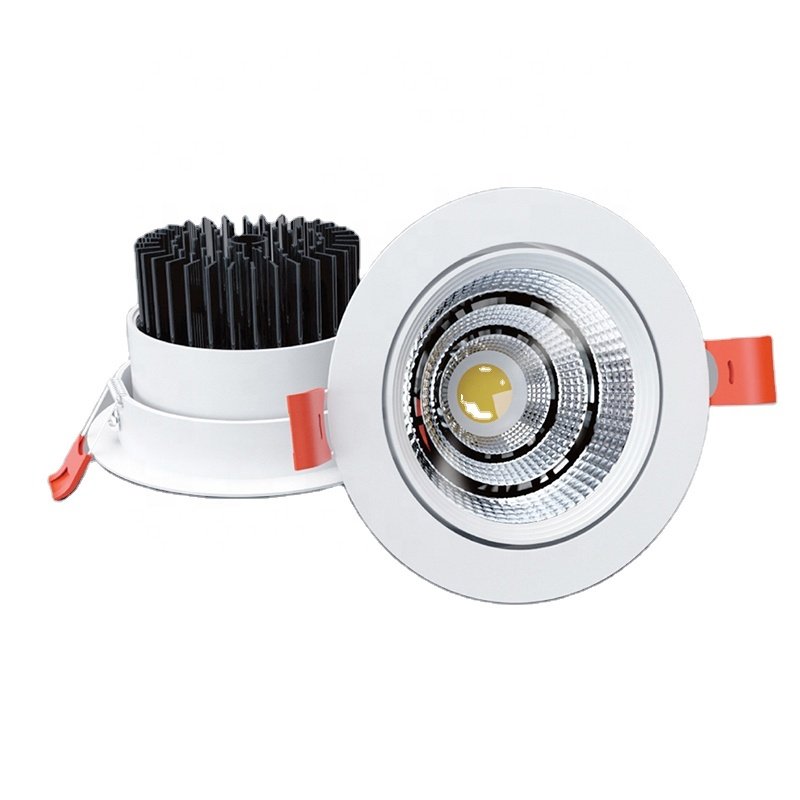 15W COB LED Commerical Recessed Downlights for Airport Lounge
