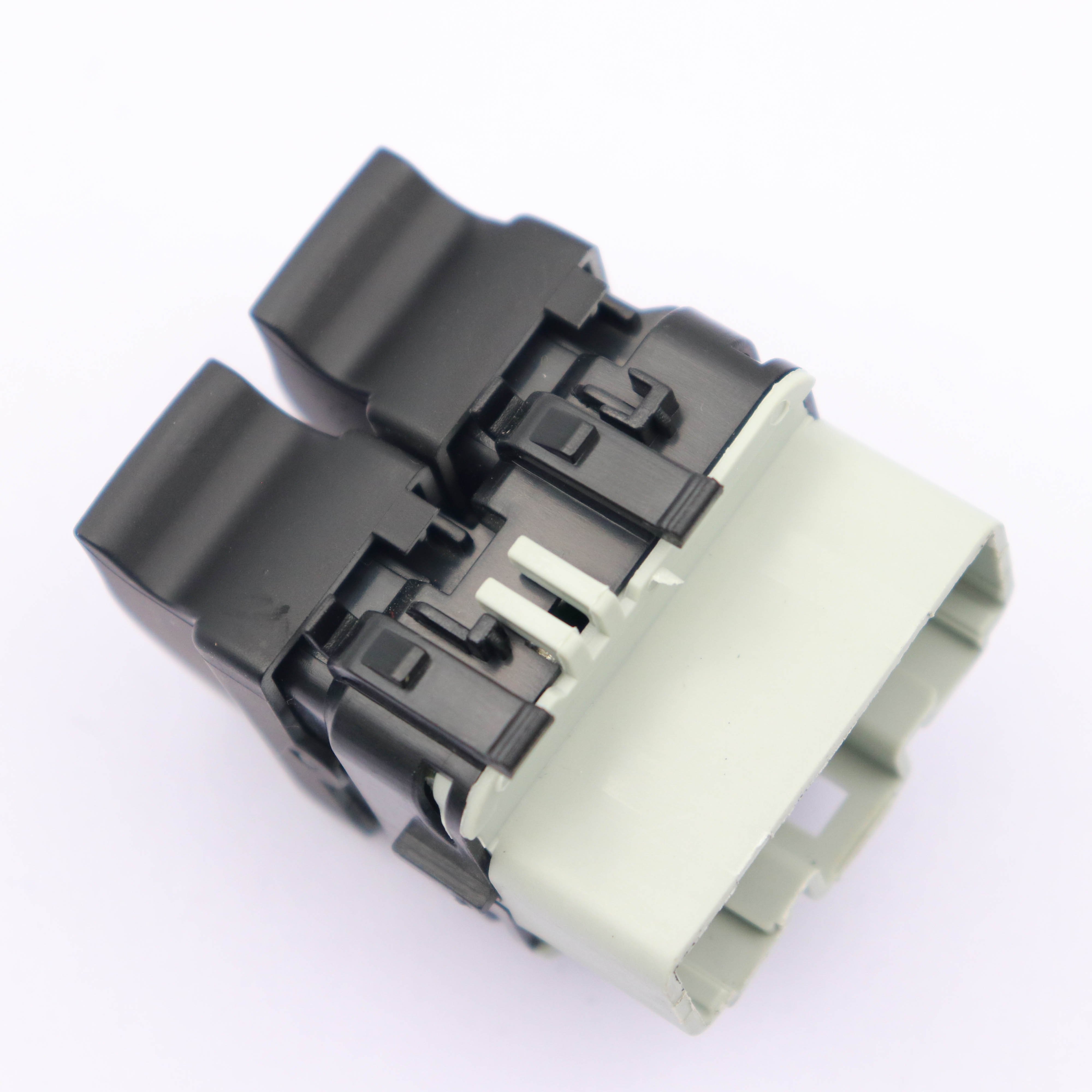 JHB056F 8200187260 820 018 7260 2-FileGrey Bottom Orange Light Double Bottuns Car Window Lifter Switch for Renault Scenic Megane