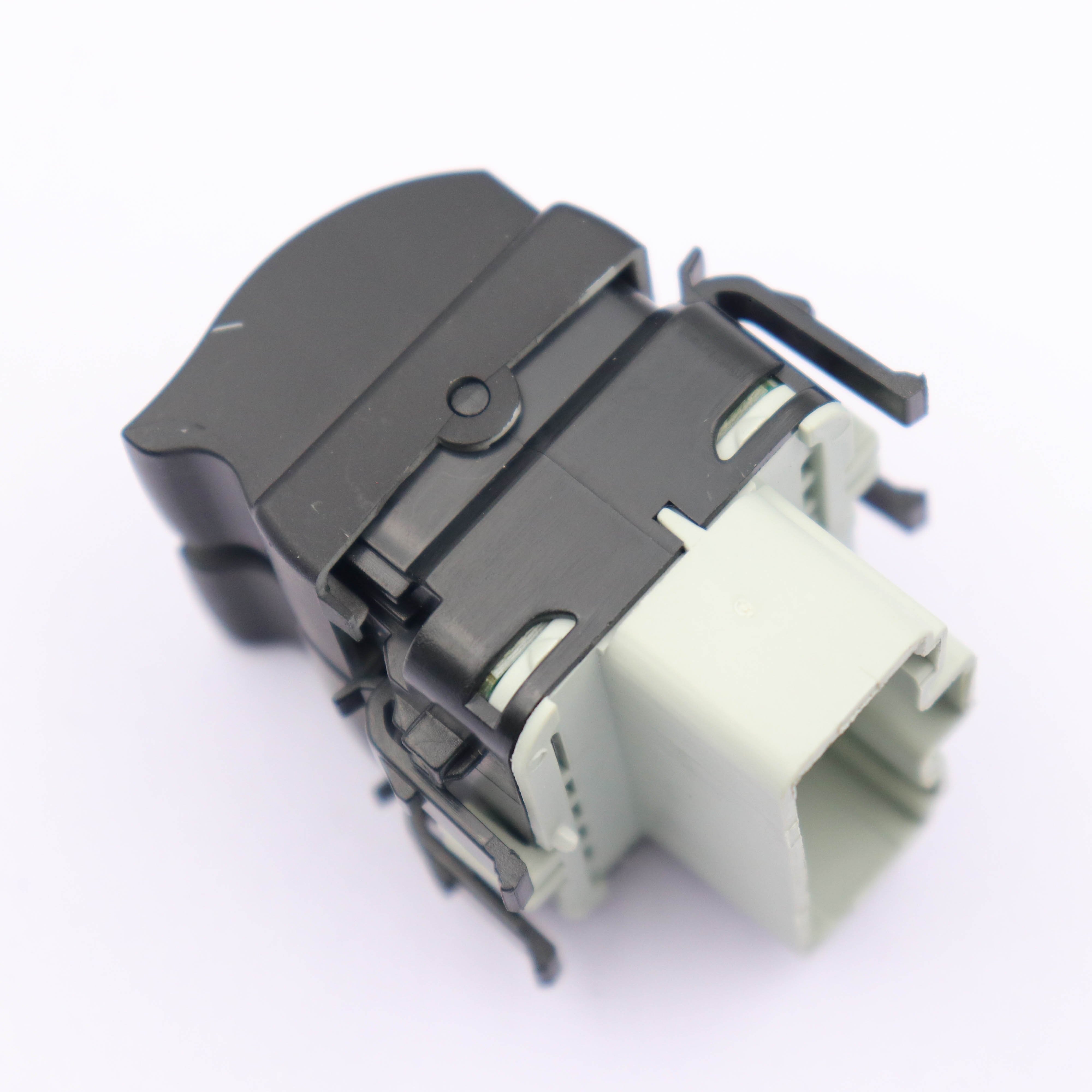 JHB056F 8200187260 820 018 7260 2-FileGrey Bottom Orange Light Double Bottuns Car Window Lifter Switch for Renault Scenic Megane