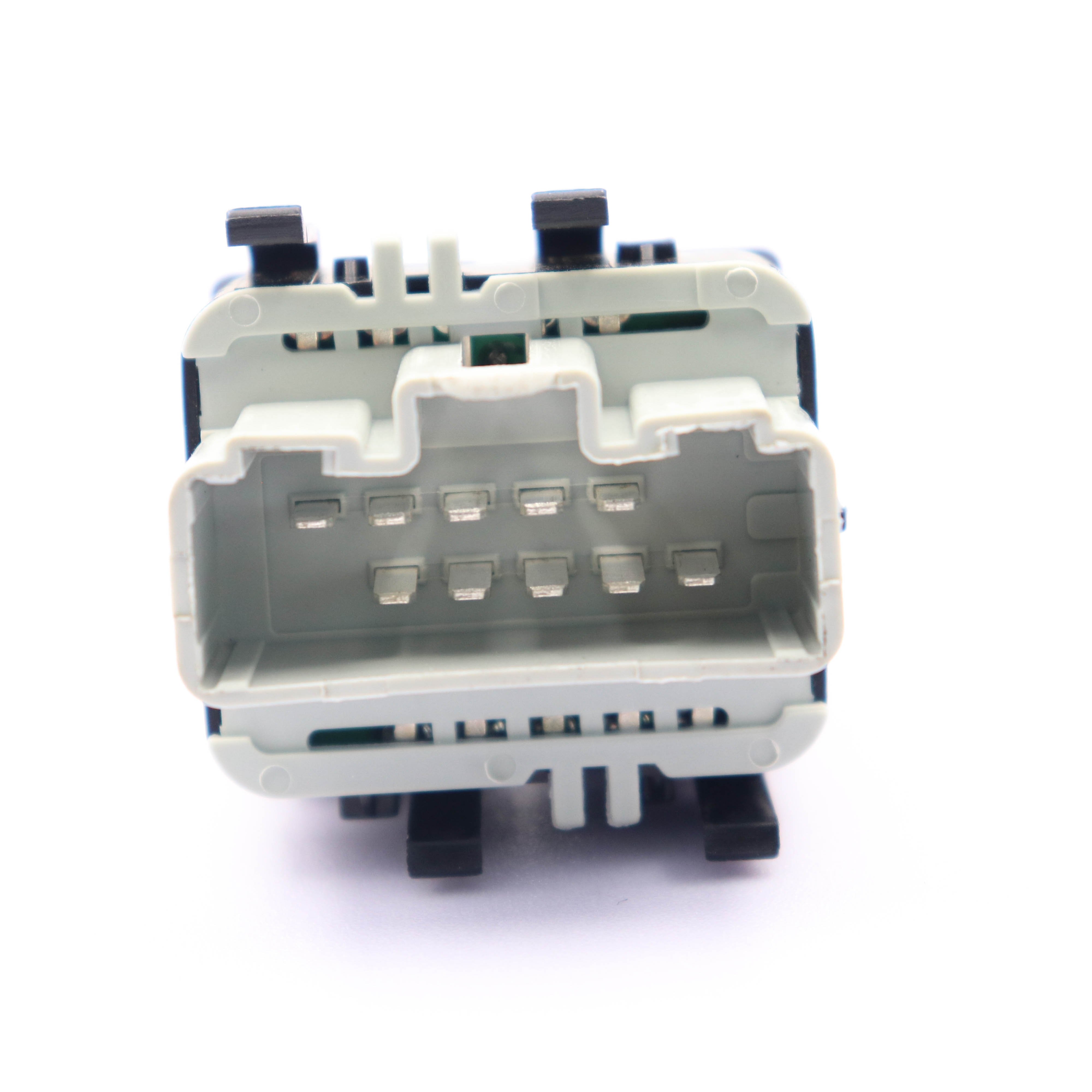 JHB056F 8200187260 820 018 7260 2-FileGrey Bottom Orange Light Double Bottuns Car Window Lifter Switch for Renault Scenic Megane