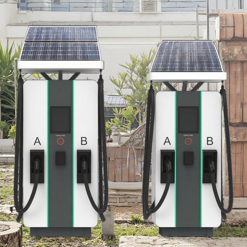 DC EV Charging Station Out Door EV Charger 120kw New Energy Car Charger Commercial Fast Charging Station for Electric Vehicles