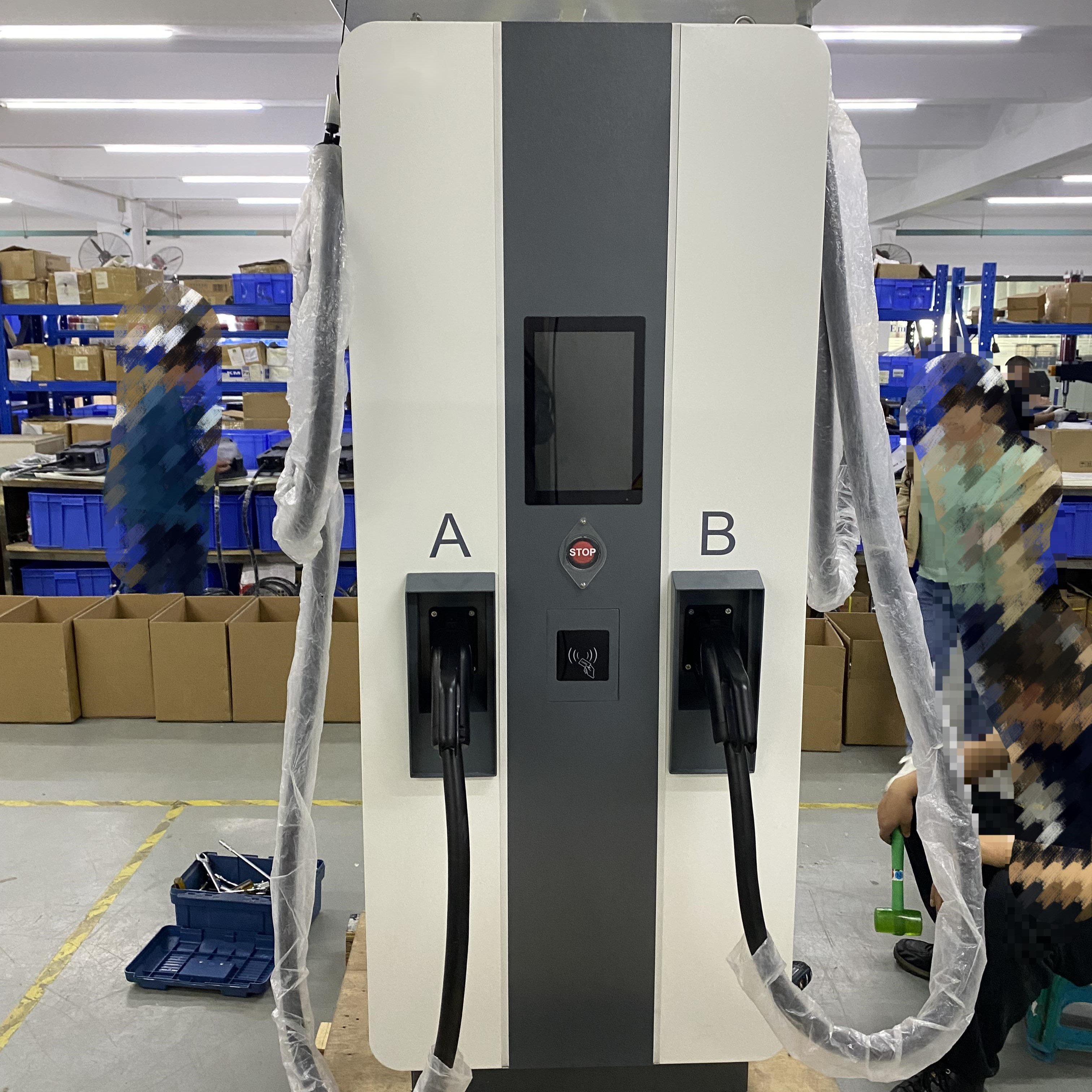DC EV Charging Station Out Door EV Charger 120kw New Energy Car Charger Commercial Fast Charging Station for Electric Vehicles