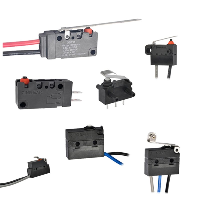 Zing Ear Factory Electric Micro Rocker Dimmer Limit Push Button Switch Manufacturer