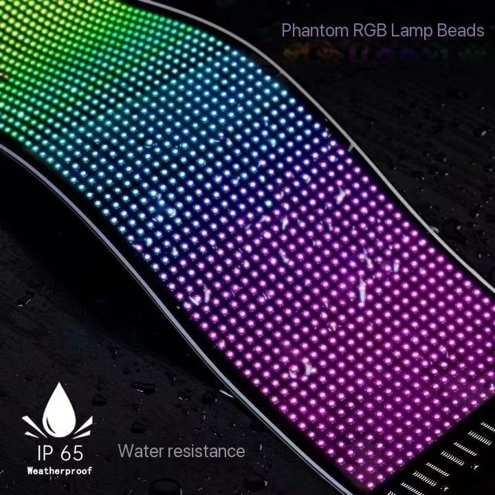 Programmable Animations Text Graffiti DIY Editor Bluetooth APP Flexible Message Display APP Rides Sign LED Light Signs for Car