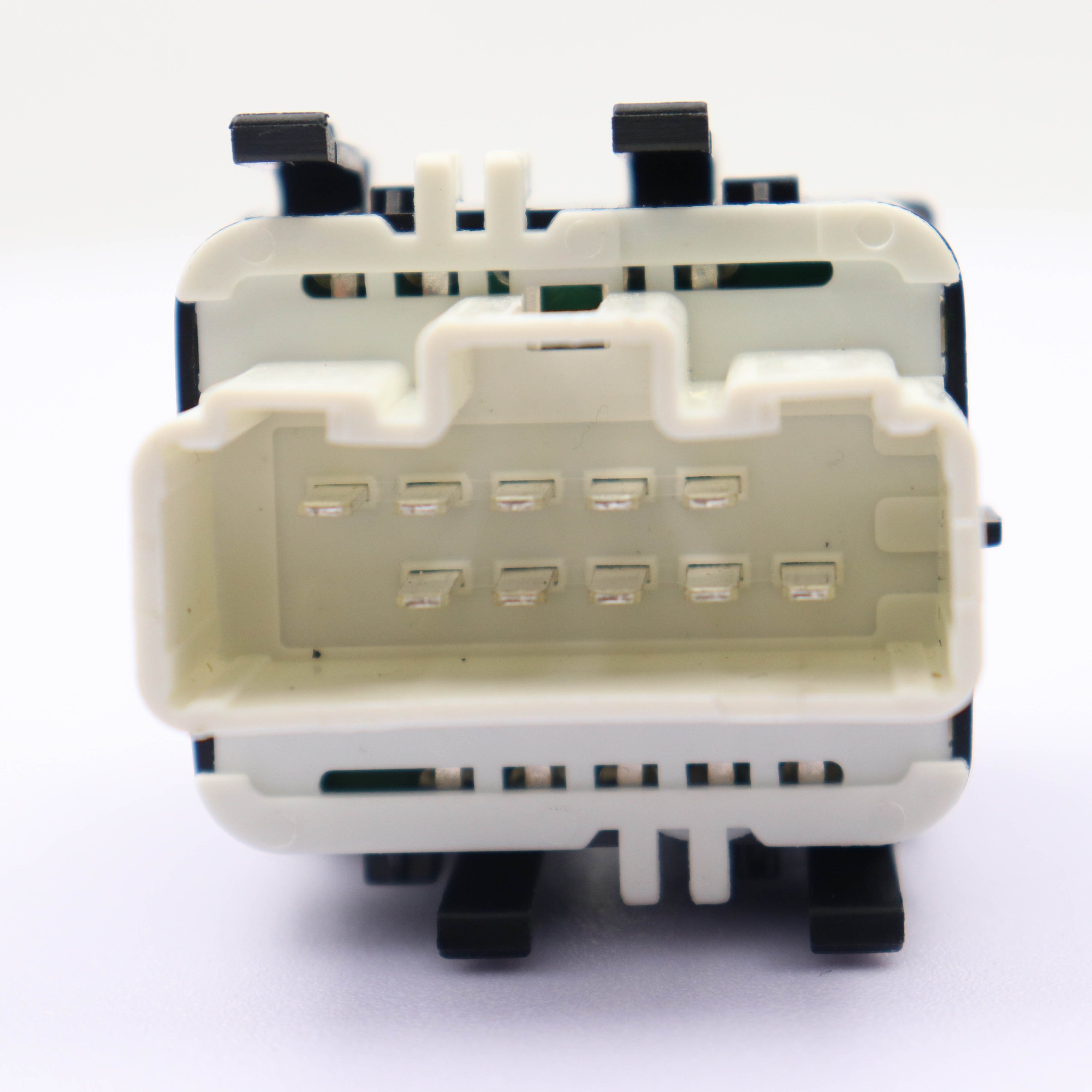 JHB056E Orange Light White Bottom Car Window Lifter Switch New 2-File Left Button 1-File Right Button 8200214943 8200214942