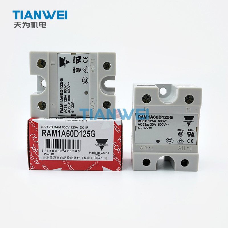 Carlo Gavazzi RAM1A60D125G Switzerland 100% New and Original SSR Solid State Relay