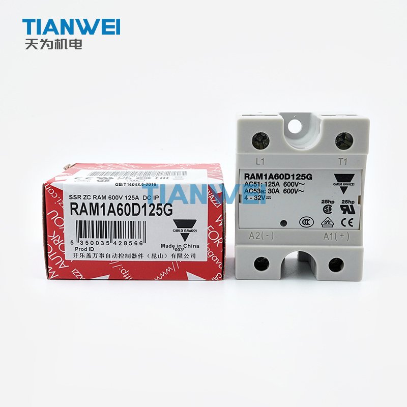 Carlo Gavazzi RAM1A60D125G Switzerland 100% New and Original SSR Solid State Relay