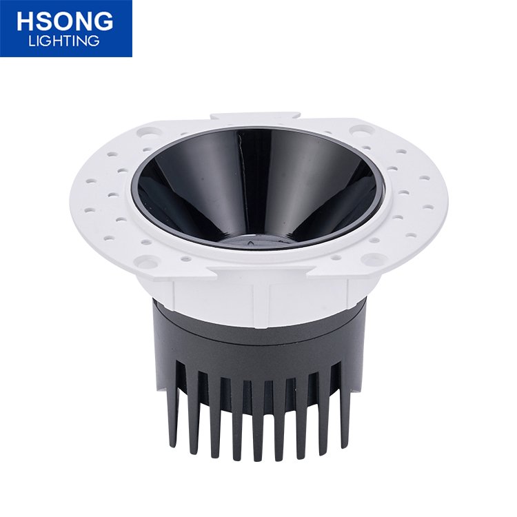 5W 10W15W18W 20W Cob Downlight Led Recessed Ceiling Light Trimless Dali Downlight Dimming Anti Glare Spotlight for Shop