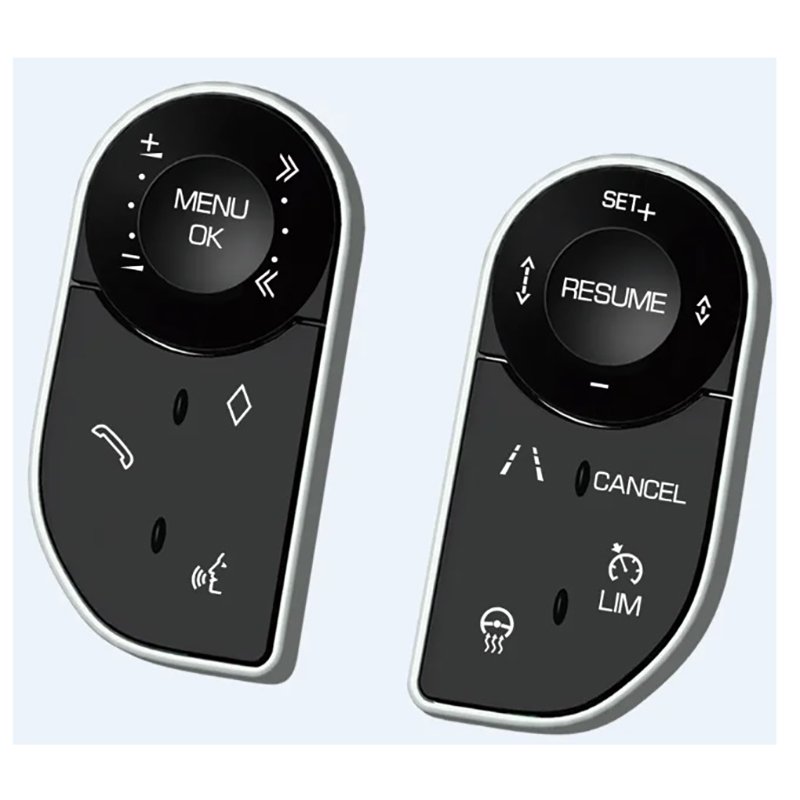 Car Steering Wheel Control Button Touch Combination Switch Set for Land Rover for Range Rover Vogue / Sport 2014-2017