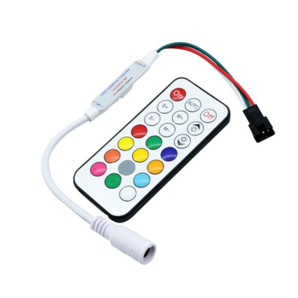 RF Remote Wireless Controller RGBIC LED Controller Pixel Addressable Led Strip Dimmers