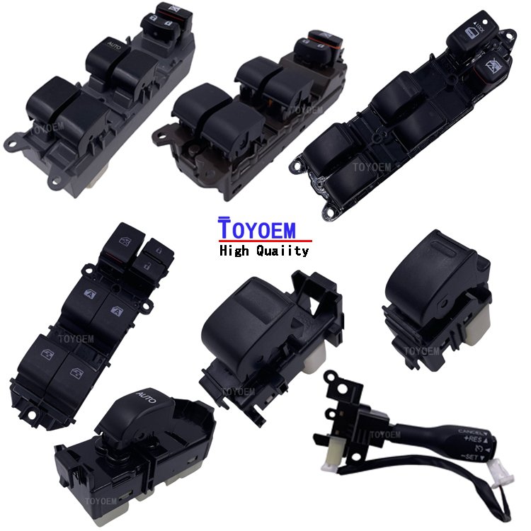 TOYOEM 621W04750 High Quality Car Part Electric Master Power Window Switch for Chevrolet GM AVEO Daewoo Matiz 96540780 621W04750