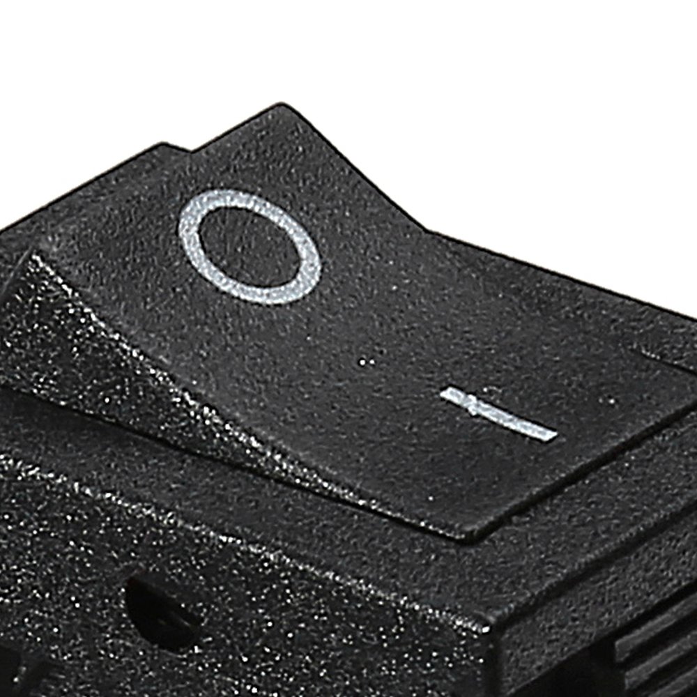 Hot Selling Black Mini 3 Pins 16a 250vac T125 55 Rocker Switch