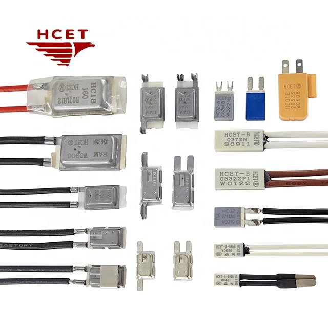 HCET-B Current and Temperature Double Protection Motor Protector Bimetal Thermostat