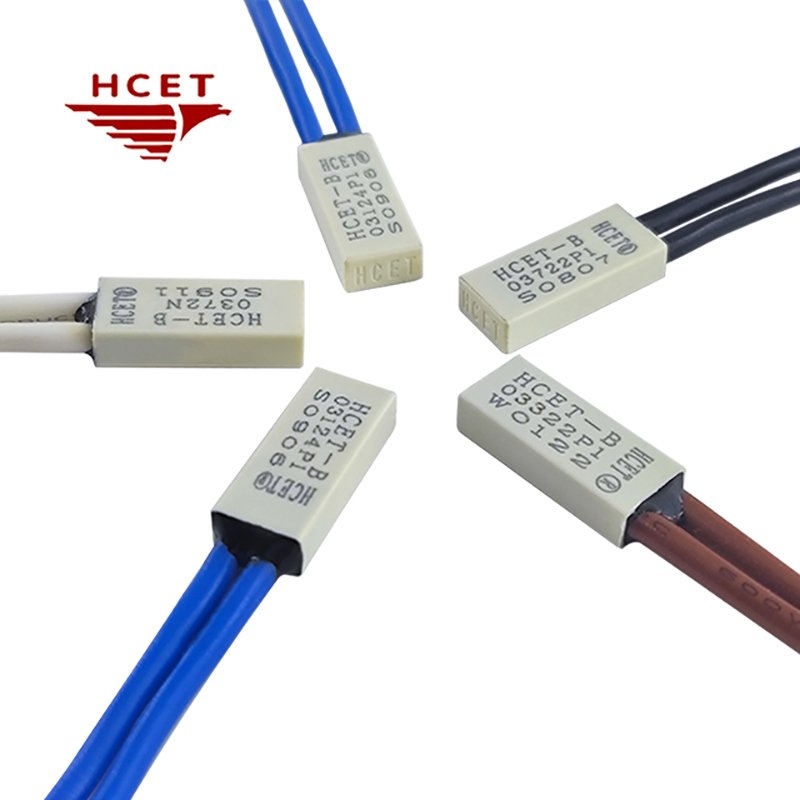 HCET-B Current and Temperature Double Protection Motor Protector Bimetal Thermostat