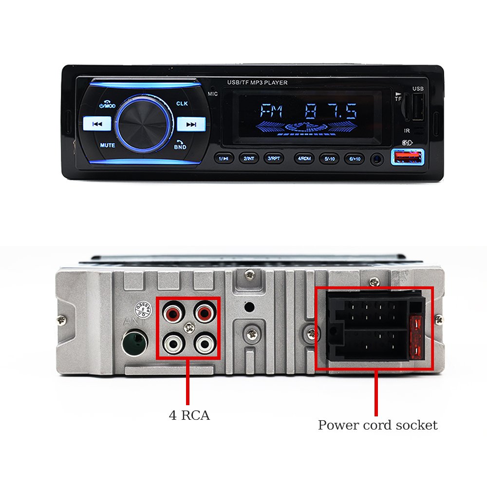 Wholesale Price 920 Dual Usb 1DIN Car Charger Handsfree Bt Car Kit Mp3 Audio Mp3 Car Player