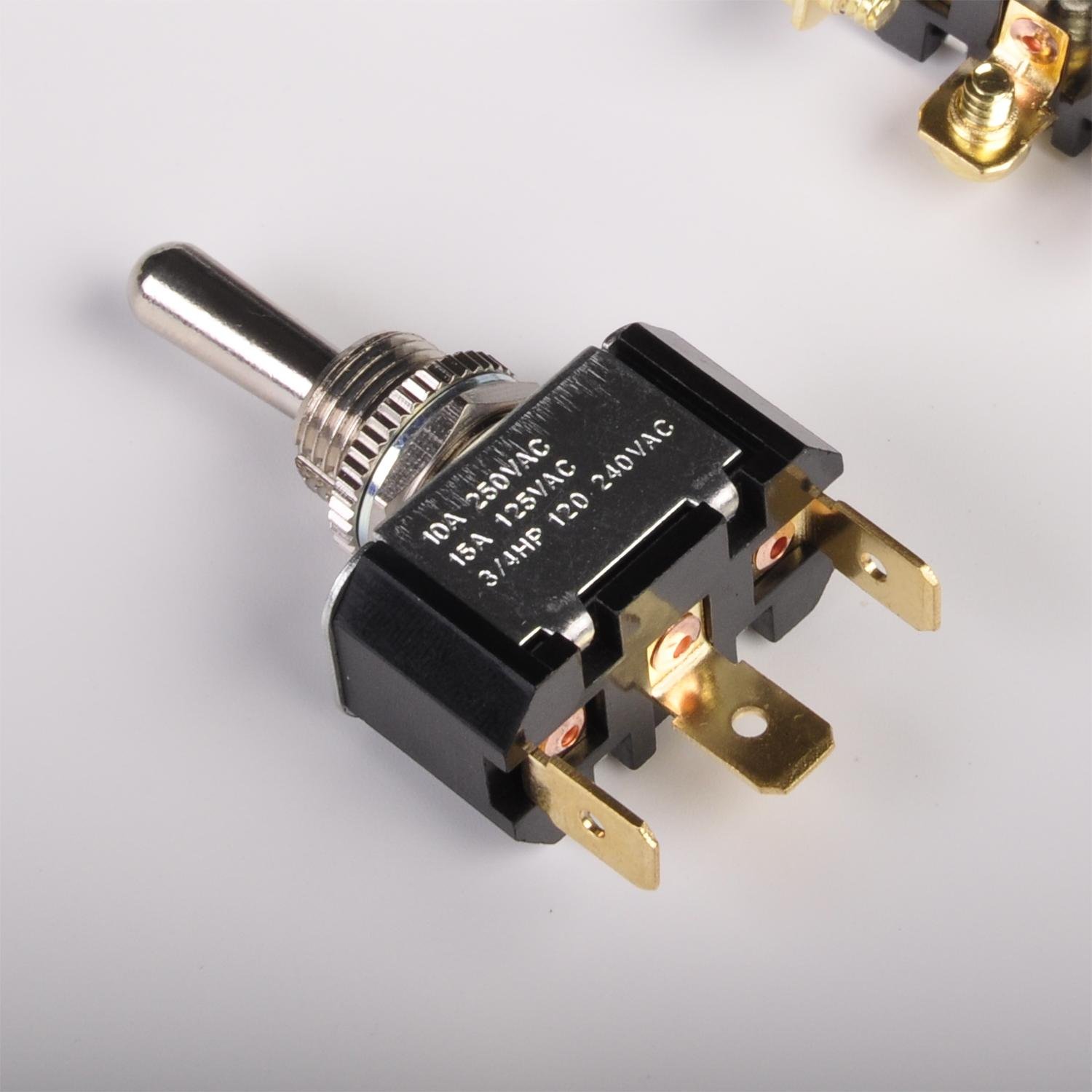 TOOWEI 12v Momentary Toggle Switch Factory Auto Toggle Switch Manufacturer Industrial (on)-off-(on) Toggle Switch Spring Reset