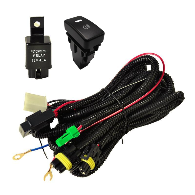 Factory Supply Fog Light Switch With Long Wiring Harness Refitted Switch for Honda Civic Accord