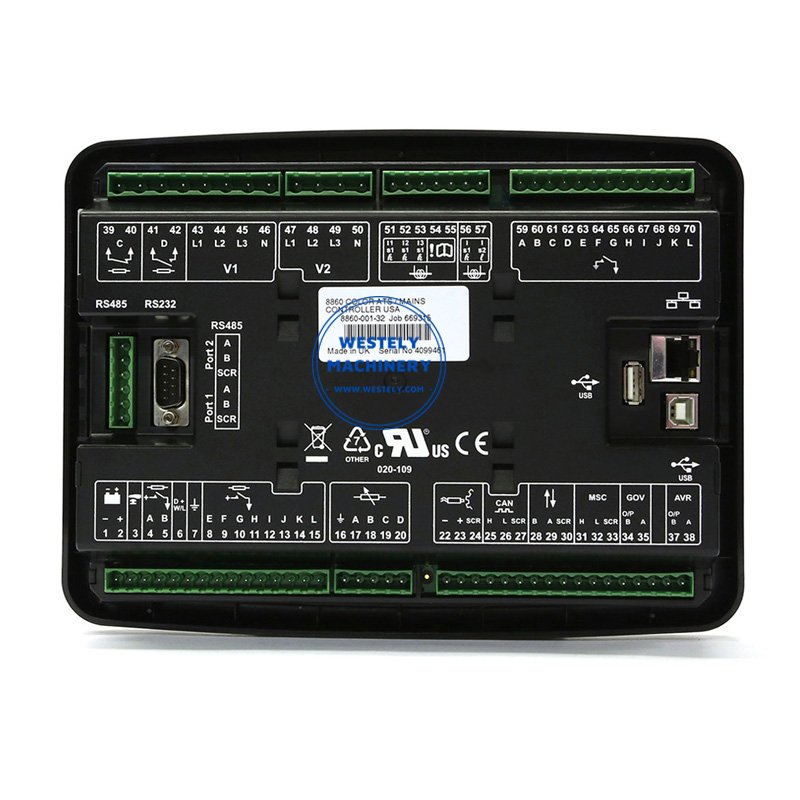 DSE Generator Dse 8860 Auto Transfer Switch Control Panel DSE8860 Deep Sea Control Module Generator Controller