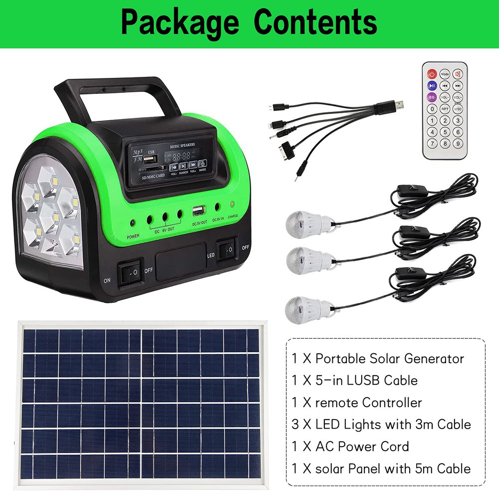 Manufacturer Low Price Mini Solar Panel Home Lighting Systems Kit With Mobile Chargers