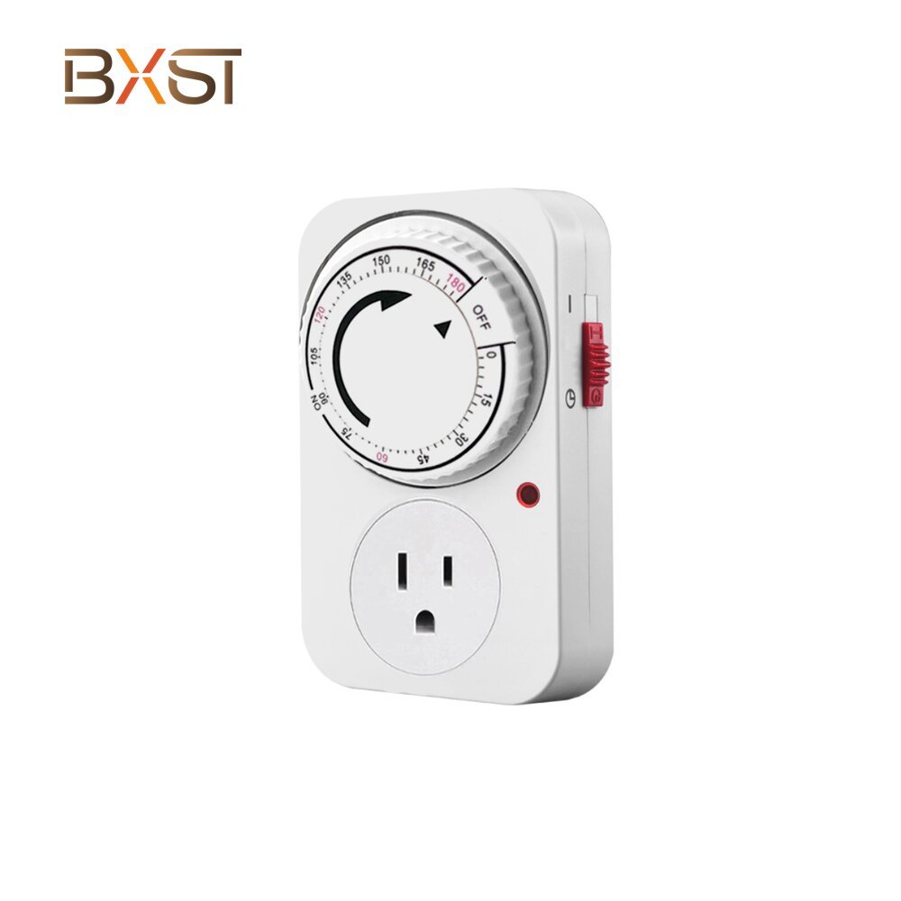 High Quality 125V Auto Off Plug Electric Digital Mechanical Timers 15A Time Switch Socket