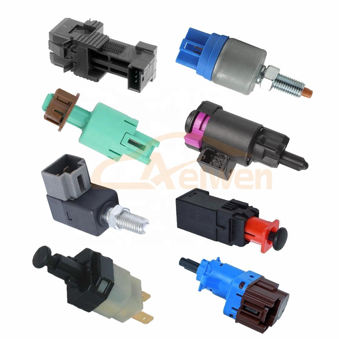 Aelwen Car Auto Brake Light Switch Used for Peugeot for Citroen for Fiat for Nissan for VW for BMW for Mercedes for Renault